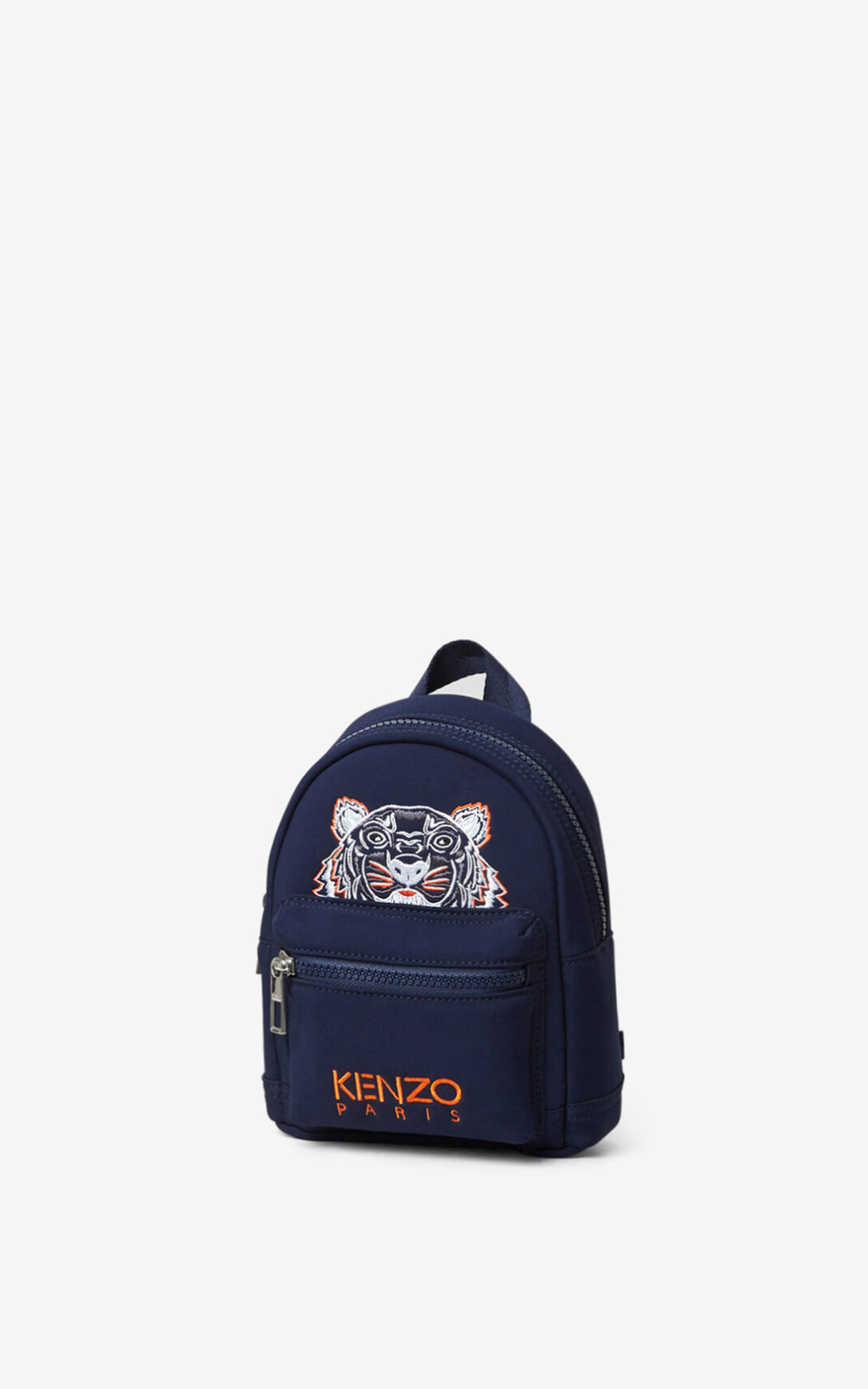 Kenzo Mini Neoprene Tiger Sırt Çantası Bayan Lacivert Mavi | 5036-LFXQY